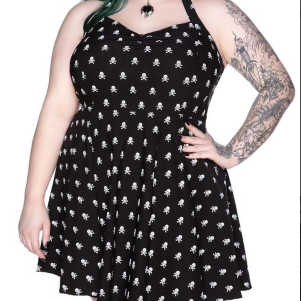 3X KILLSTAR bad 2 the bones Sun dress